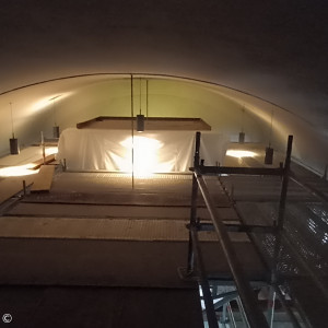 Einhausung Orgel Oktober 2025