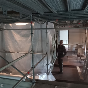 Einhausung Orgel Oktober 2025